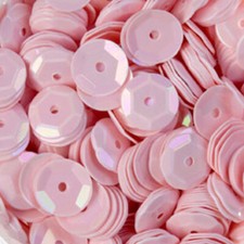 3000 Pailletten 6mm rosa AB