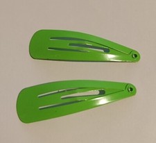 2 Haarspange Haarclips grell