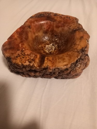Alte alabaster aschenbecher - alte, alabaster-aschenbecher
