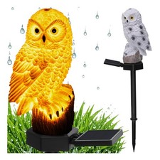 Solar gartenstecker eule led - eule,