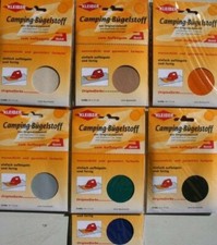 Original Zelt Bügelstoff Wasserdicht  Camping Reparatur 34 x 12 cm bügeln