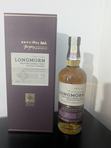 Whisky longmorn year - longmorn, 25