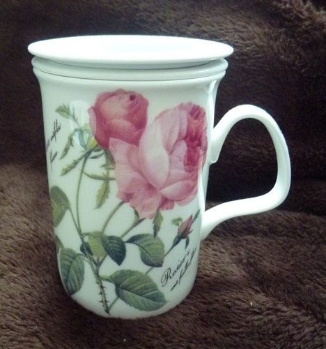 Bone china redoute - redoute, roses