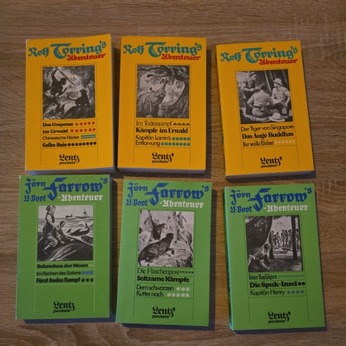 Rolf torring abenteuer - 6x, torring's