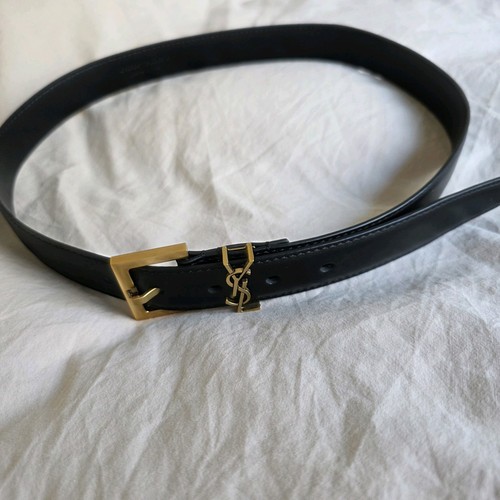 Ysl gürtel grau - grau, unisex