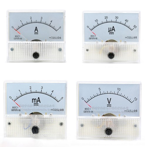 Amperemeter dc - /,