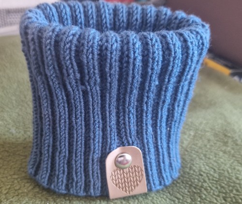 Handgestrickter hundeloop ku - handgestrickter,
