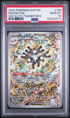 Psa pokemon karte magneton - psa,