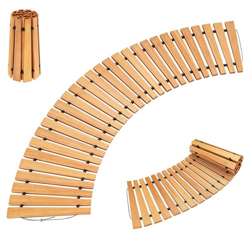 Rollweg 216x43cm holz lärche - 216x43cm,