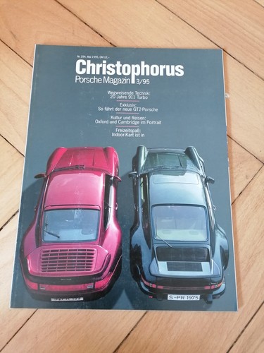 Porsche christophorus heft - christophorus,