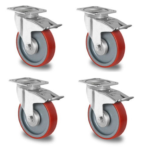 Stück schwerlastrolle top - 4,