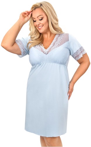 Damen nachthemd donna plus - damen,