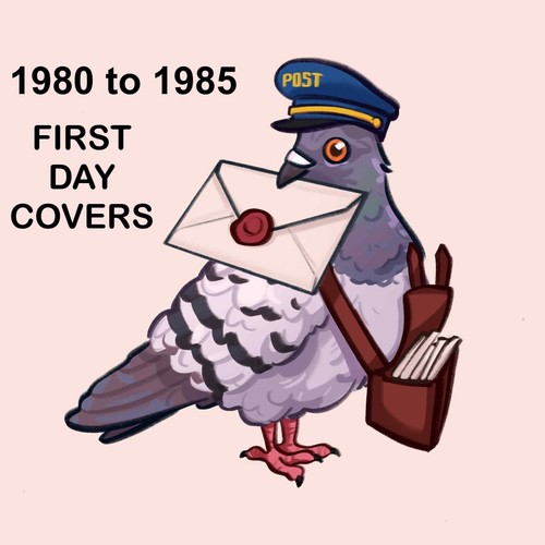 Fdc 1980 1981 1982 1983 - s,