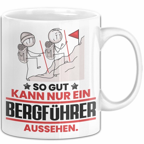 Bergführer geschenk tasse - bergführer, so