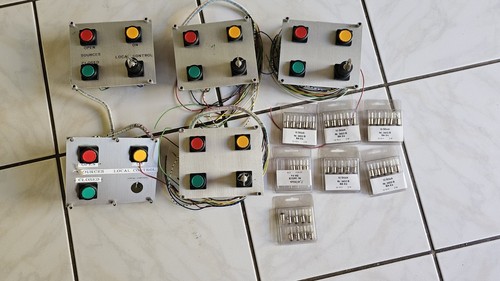 Panel mit knöpfe - mit,