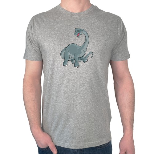 Herren shirt brachiosaurus - herren, t-shirt