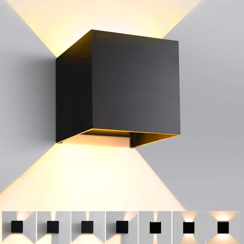 20w wandlampe cube würfel led - wandlampe,