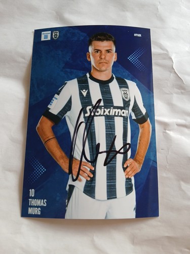 Signiertes foto thomas - thomas, murg