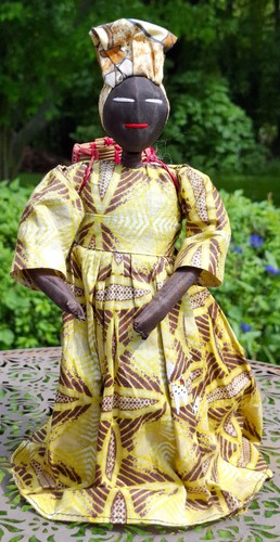 Trachten puppe aus senegal - trachten,