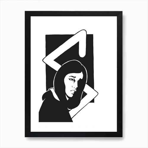 Edelstein kunstdruck gerahmt - edelstein,