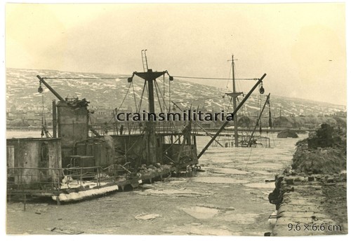 Orig foto schiff wrack im - foto,
