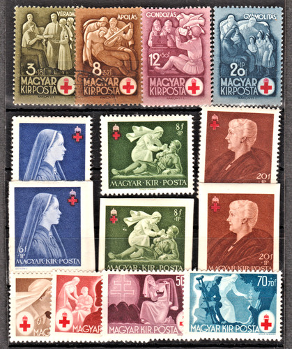 Ungarn 1942 1944 rotes - 1942,,