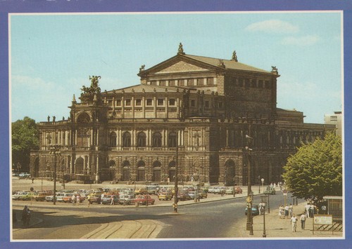 Dresden opernhaus semperoper - dresden,