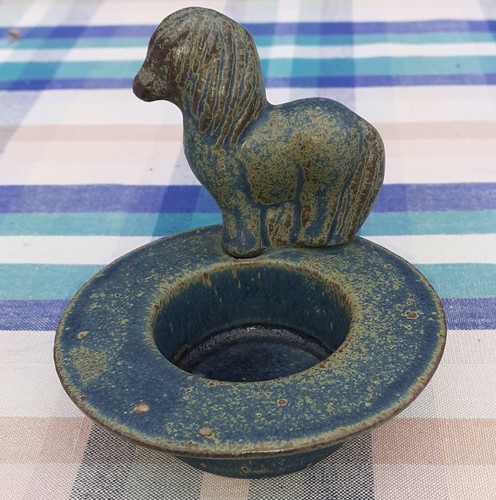 Figur steingutfigur schale - figur,