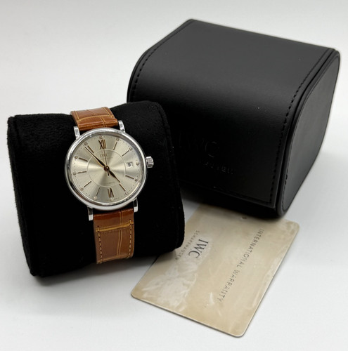 Iwc portofino 37mm stahl - iwc,