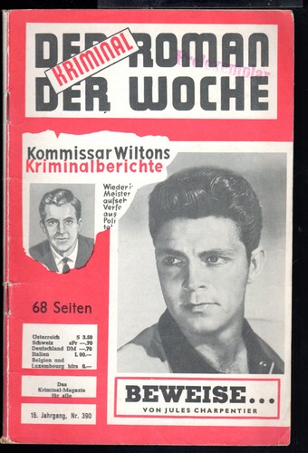 Kommissar wilton 390 - nr.,