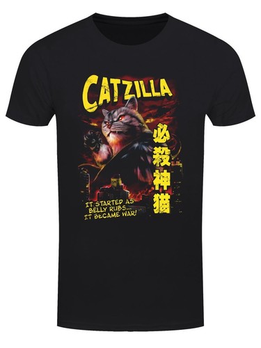 Catzilla herren shirt - herren, t-shirt