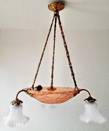 Tolle jugendstil schalenlampe - jugendstil,