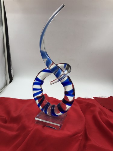 Murano love knot skulptur - murano,