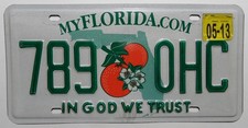 Usa nummernschild florida in - usa,