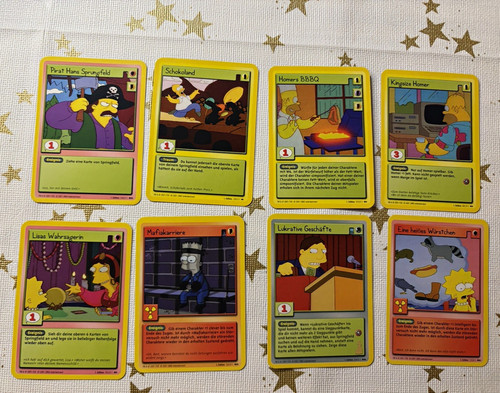 Die simpsons sammelkartenspiel - simpsons,