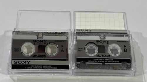 Sony 60bm microcassette - 2,