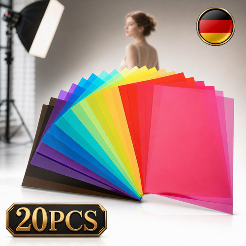 20x farbfolien gel filter - 20x,