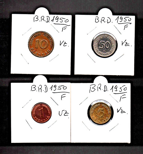 Münzen brd 1950 - münzen,