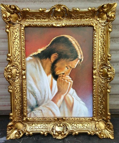 Gemälde jesus christus gebet - gemälde,