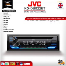 Jvc db922bt din - kd-db922bt, 1-din