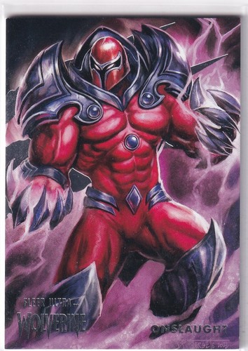 Fleer ultra marvel wolverine - fleer,
