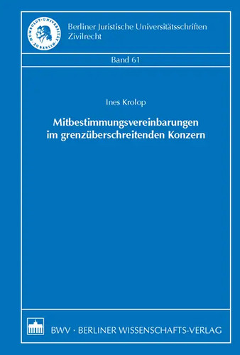Mitbestimmungsvereinbarungen