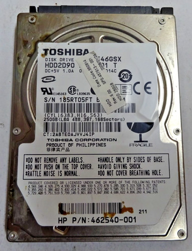 Toshiba mk2546gsx 250 - *mk2546gsx*, gb