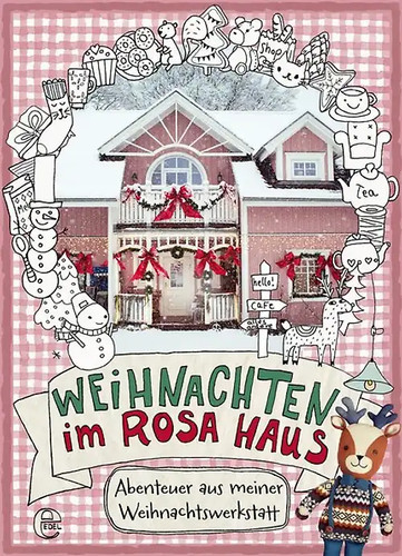 Weihnachten rosa haus - weihnachten, im