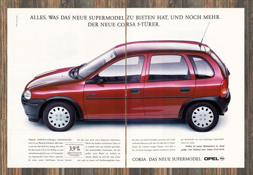 Opel corsa reklame - -,