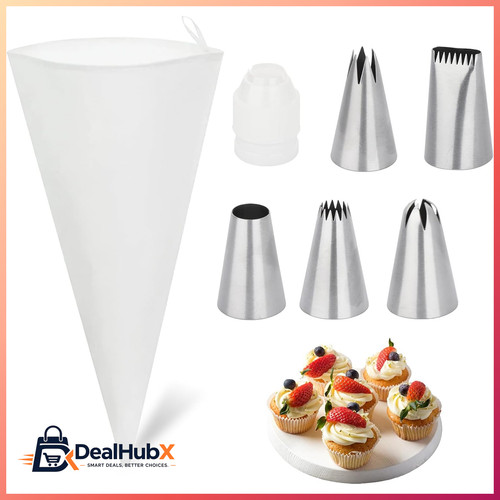 Spritzbeutel set große - set, 5