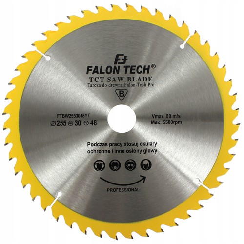 Sägeblatt für holz - 255mm, x