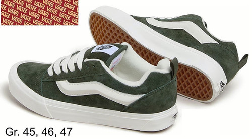 Vans knu skool leder sneaker - skool, leder-sneaker