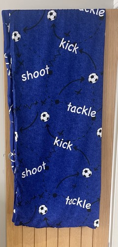 Blau fußball thema jungen - blau,
