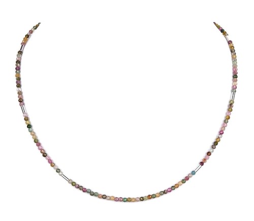 Turmalin kette bunt - bunt,